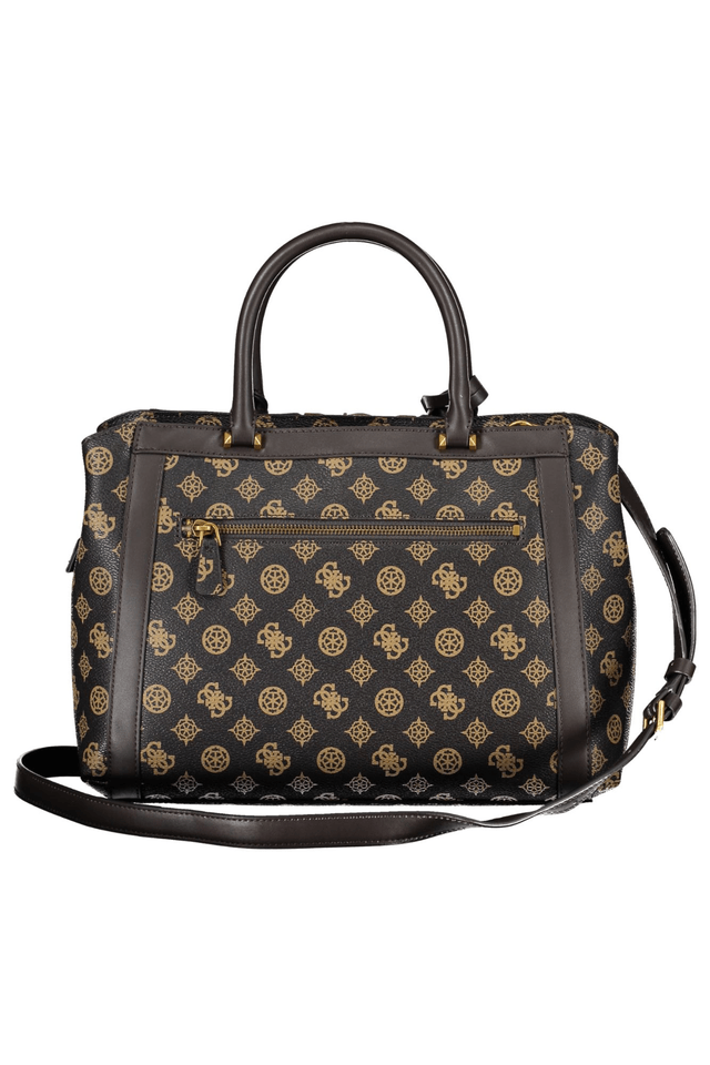 6876GUESS JEANS BORSA DONNA MARRONE