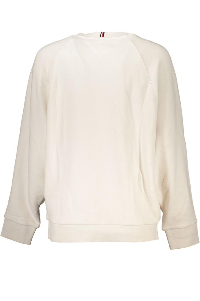 6967TOMMY HILFIGER FELPA SENZA ZIP DONNA BEIGE