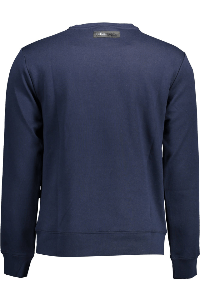 1473PLEIN SPORT FELPA SENZA ZIP UOMO BLU