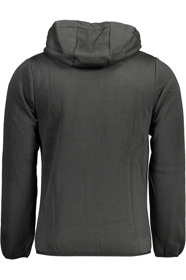 NORWAY 1963 FELPA CON ZIP UOMO NERO