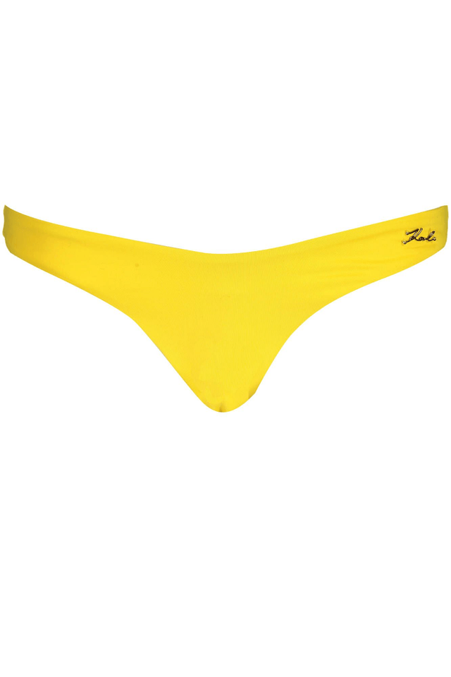 2963KARL LAGERFELD BEACHWEAR COSTUME PARTE SOTTO DONNA GIALLO