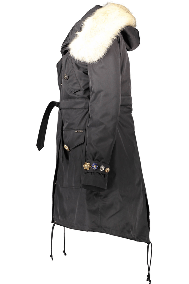 1072BLUGIRL GIUBBOTTO DONNA NERO