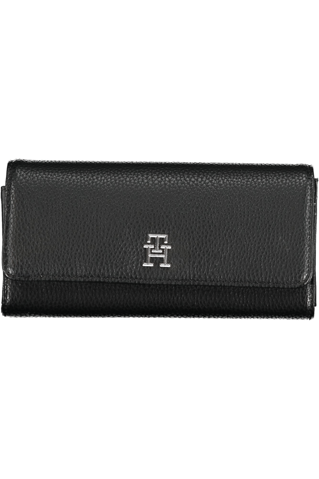 7308TOMMY HILFIGER PORTAFOGLIO DONNA NERO
