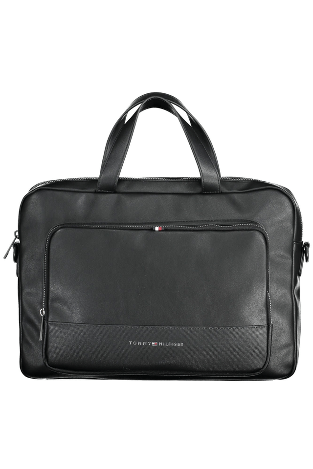 3709TOMMY HILFIGER CARTELLA UOMO NERO