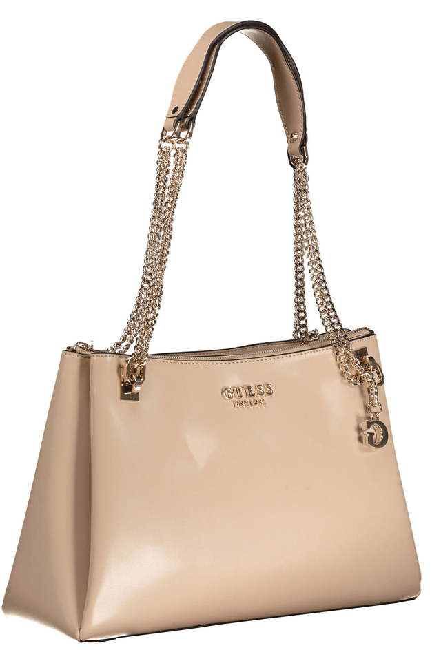 8931GUESS JEANS BORSA DONNA BEIGE