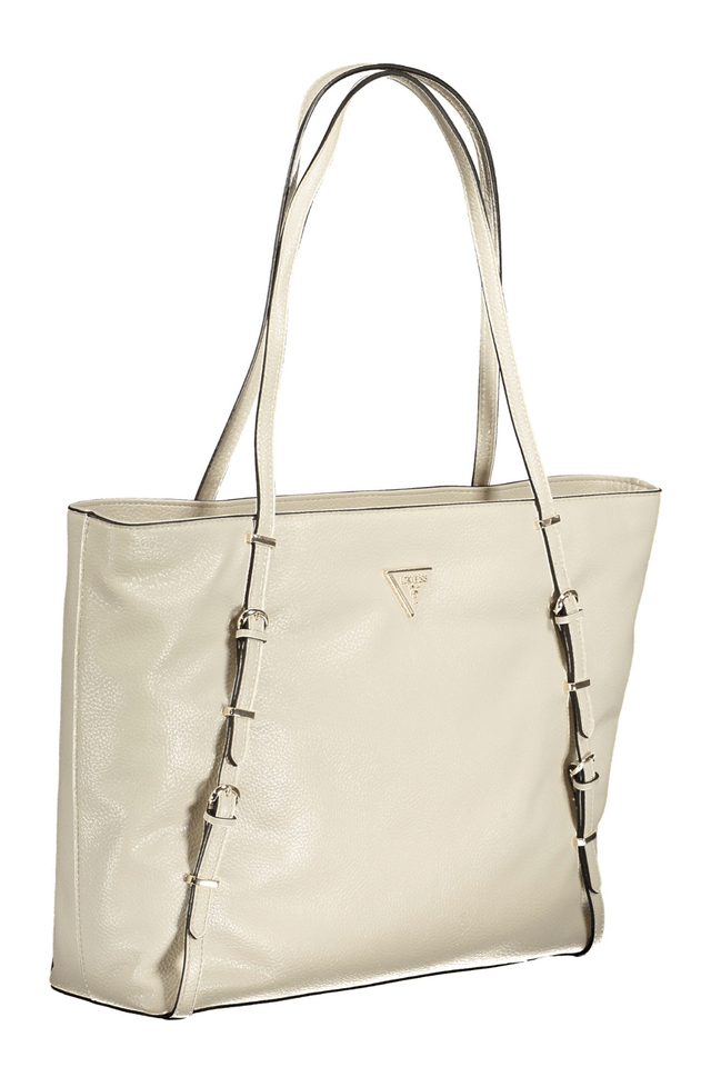 9683GUESS JEANS BORSA DONNA BEIGE