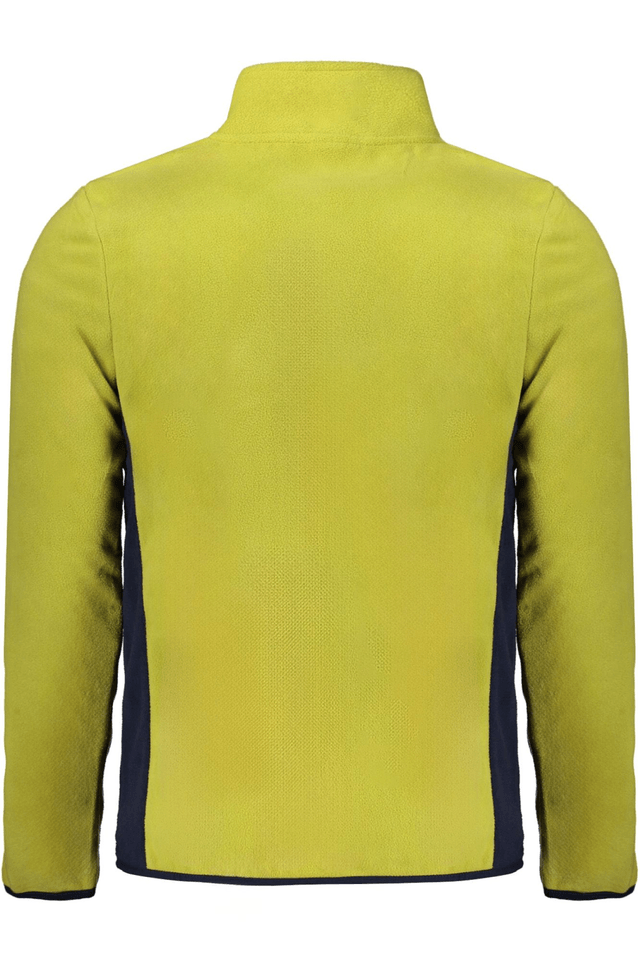 10191NORWAY 1963 FELPA CON ZIP UOMO GIALLO