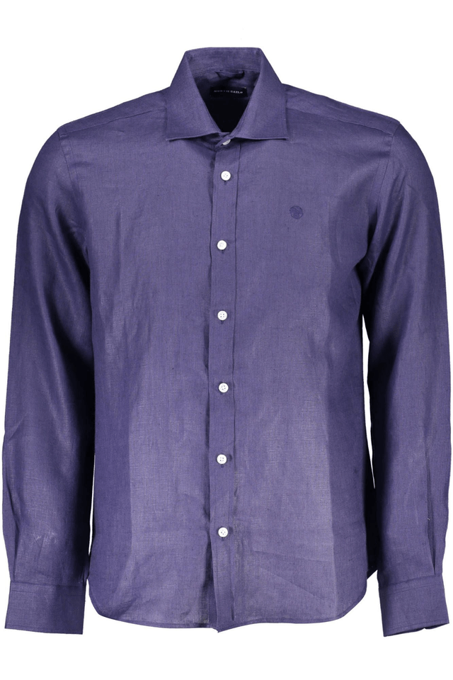 4281NORTH SAILS CAMICIA MANICHE LUNGHE UOMO BLU