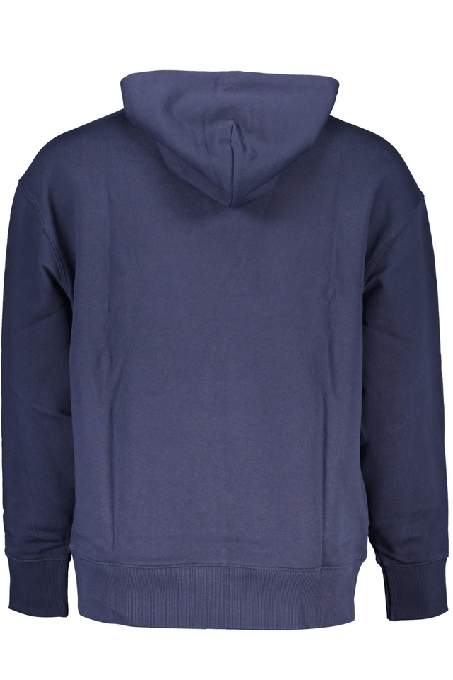 4667TOMMY HILFIGER FELPA SENZA ZIP UOMO BLU