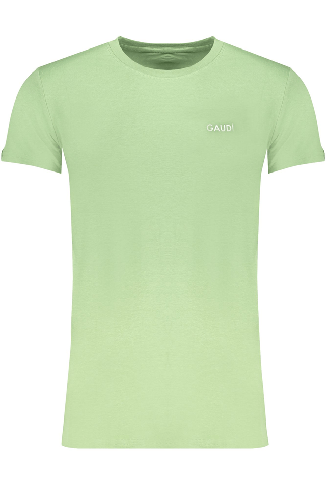 9075GAUD� T-SHIRT MANICHE CORTE UOMO VERDE