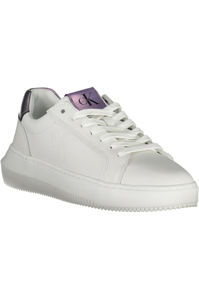 4737CALVIN KLEIN CALZATURA SPORTIVA DONNA BIANCO