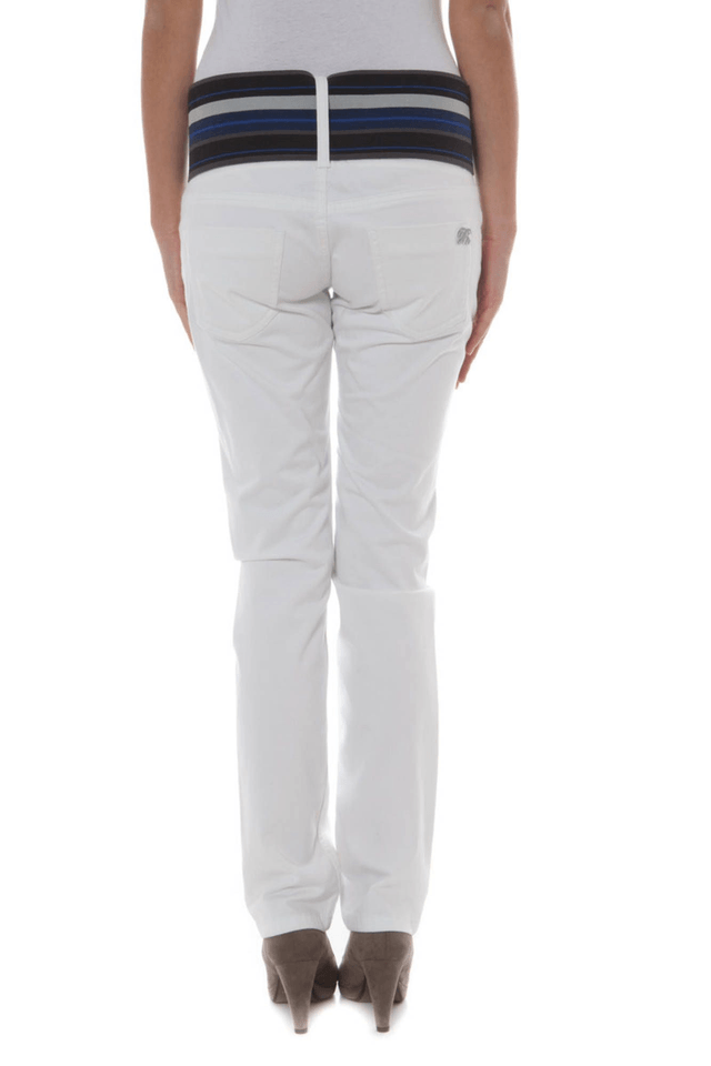 853PHARD PANTALONE DONNA BIANCO