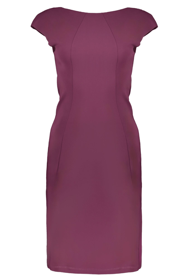 8479PATRIZIA PEPE ABITO CLASSICO DONNA VIOLA