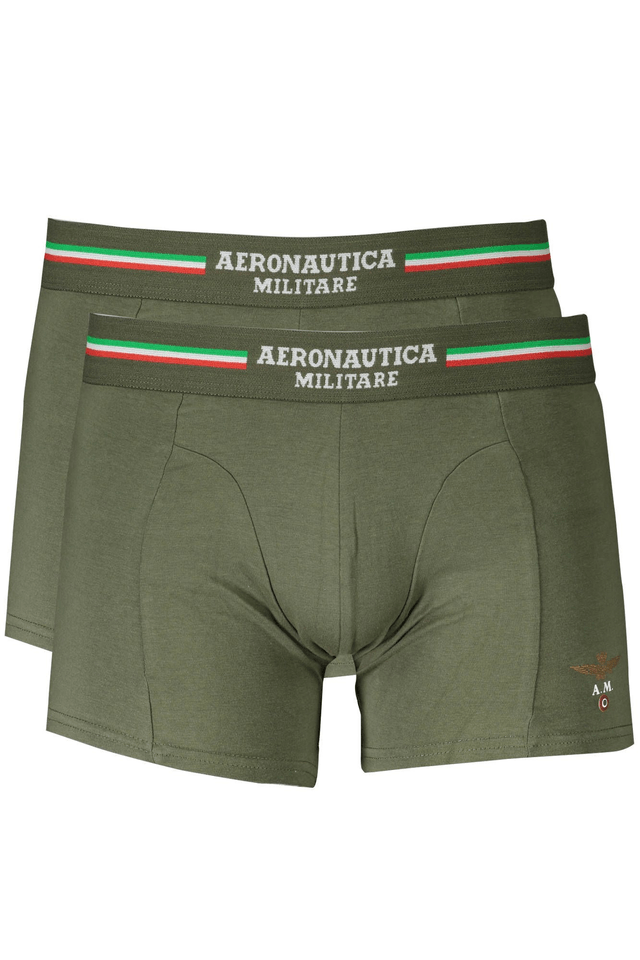 617AERONAUTICA MILITARE BOXER UOMO VERDE