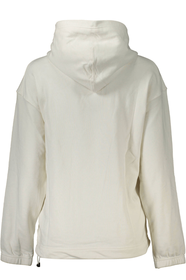 3193CALVIN KLEIN FELPA SENZA ZIP DONNA BIANCO