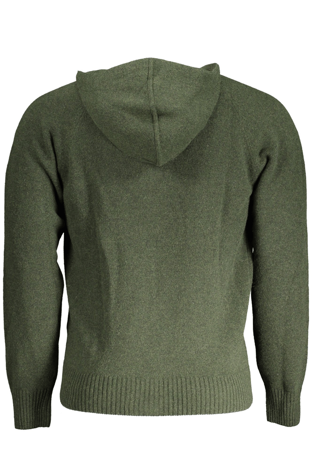 9159K-WAY CARDIGAN UOMO VERDE
