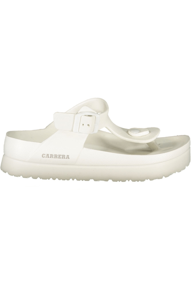 9001CARRERA CALZATURA CIABATTA DONNA BIANCO