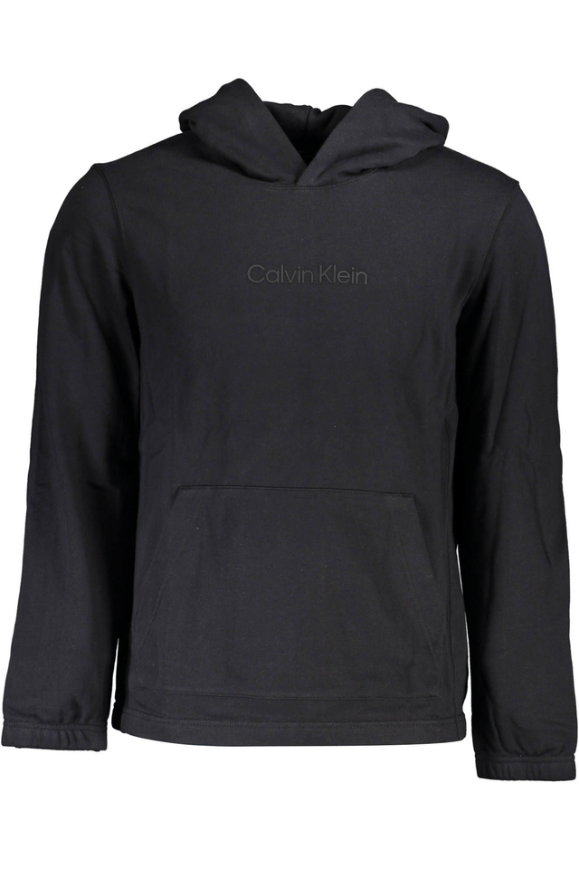 3192CALVIN KLEIN FELPA SENZA ZIP UOMO NERO