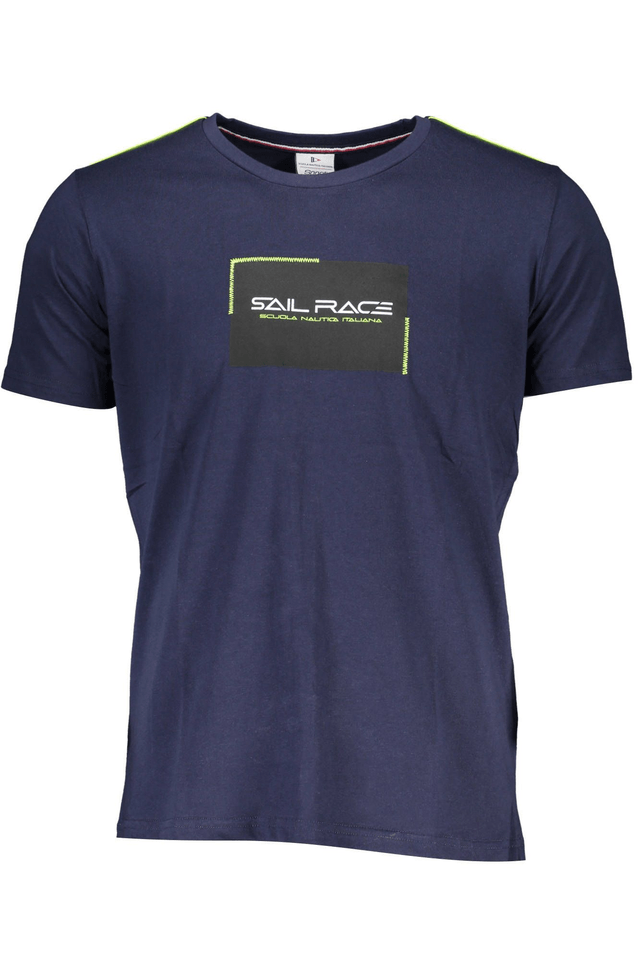 4696SCUOLA NAUTICA T-SHIRT MANICHE CORTE UOMO BLU