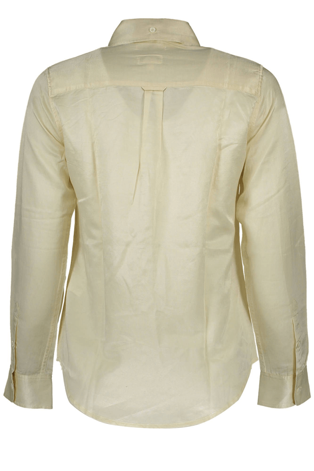 188GANT CAMICIA MANICHE LUNGHE DONNA BEIGE