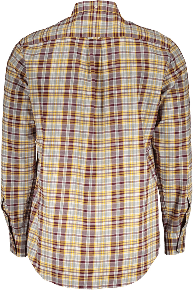 489GANT CAMICIA MANICHE LUNGHE UOMO VIOLA