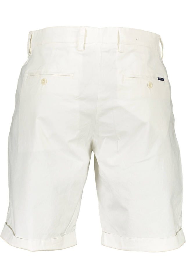 1828GANT PANTALONE BERMUDA UOMO BIANCO