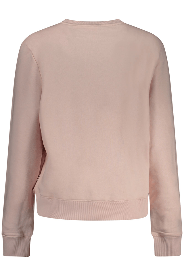 10594GUESS JEANS FELPA SENZA ZIP DONNA ROSA