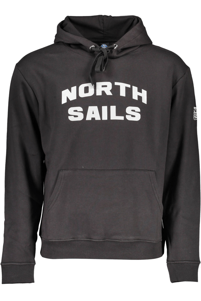 2419NORTH SAILS FELPA SENZA ZIP UOMO NERO