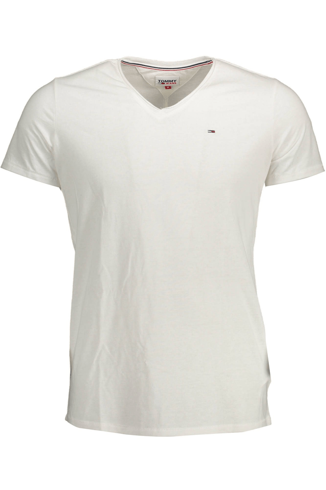 1908TOMMY HILFIGER T-SHIRT MANICHE CORTE UOMO BIANCO