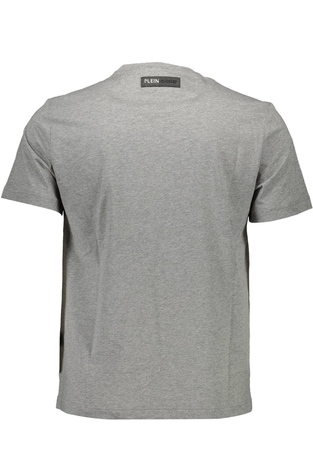 1241PLEIN SPORT T-SHIRT MANICHE CORTE UOMO GRIGIO