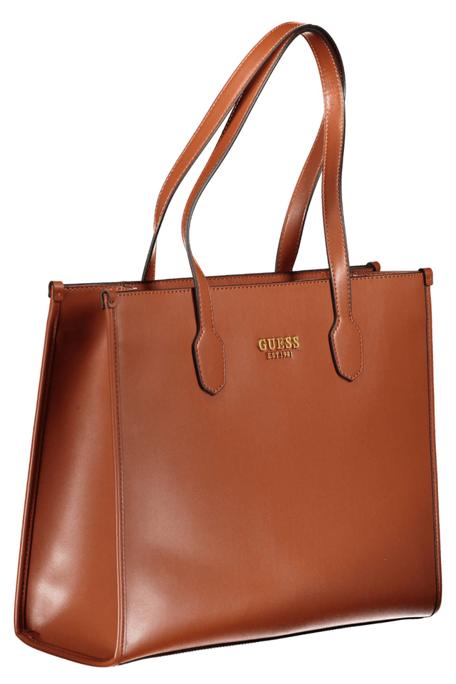 2752GUESS JEANS BORSA DONNA MARRONE