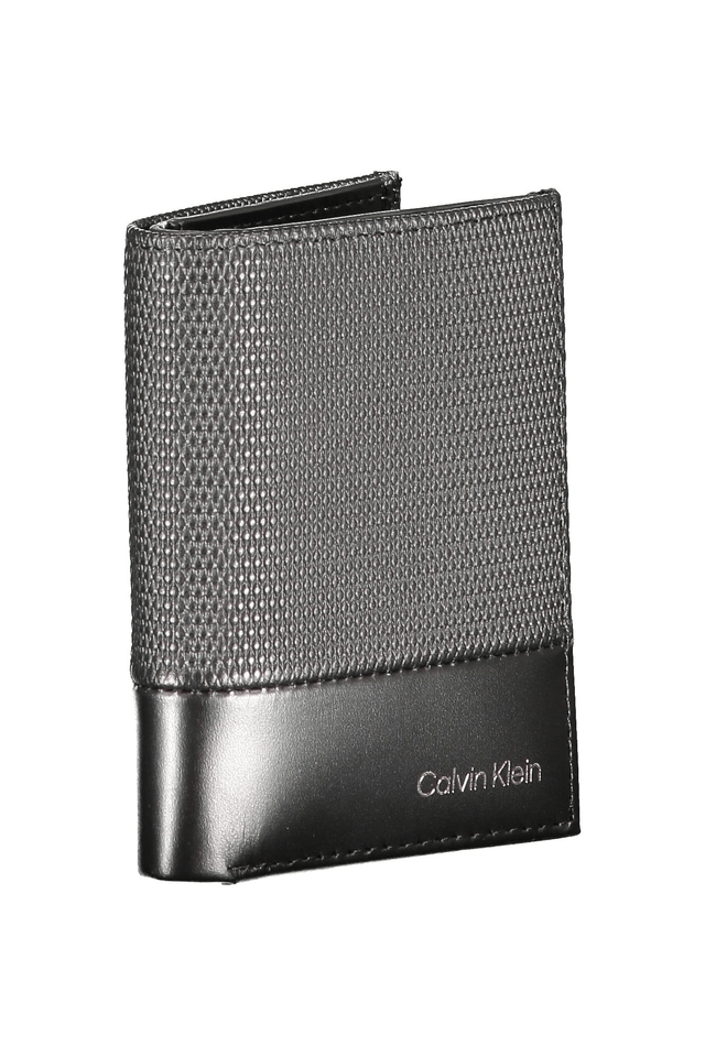 9433CALVIN KLEIN PORTAFOGLIO UOMO NERO