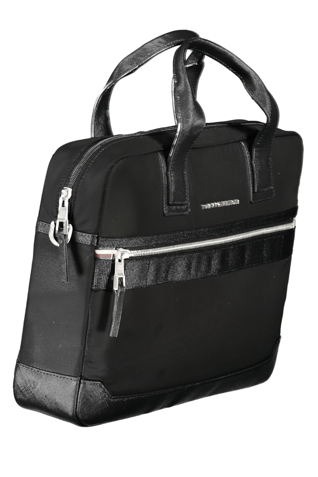 7307TOMMY HILFIGER CARTELLA UOMO NERO
