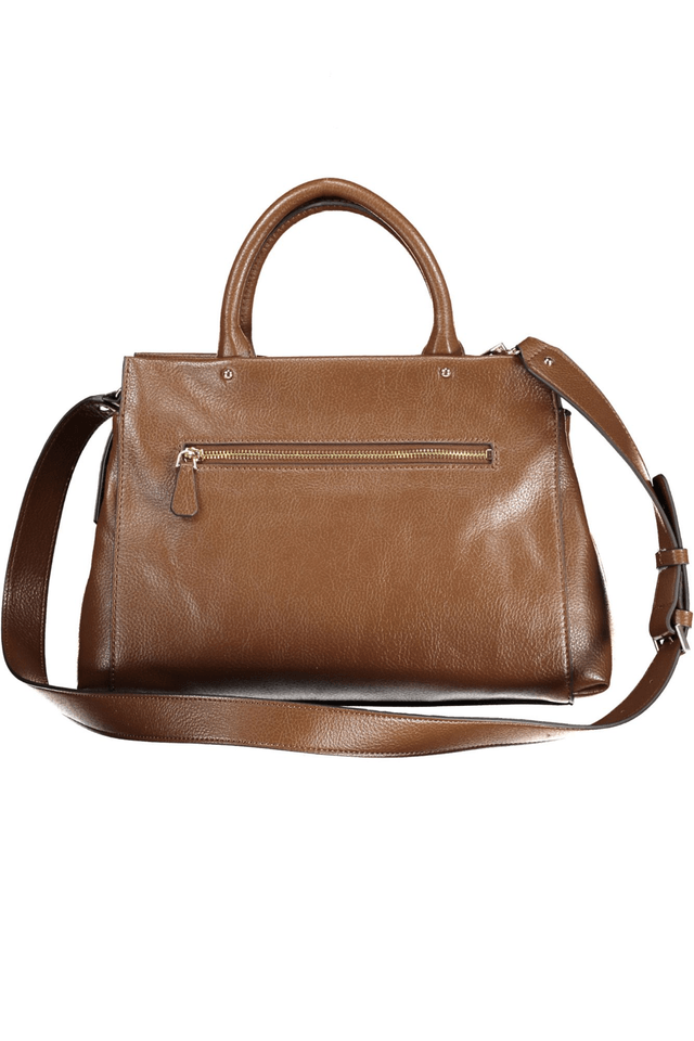 10032GUESS JEANS BORSA DONNA MARRONE