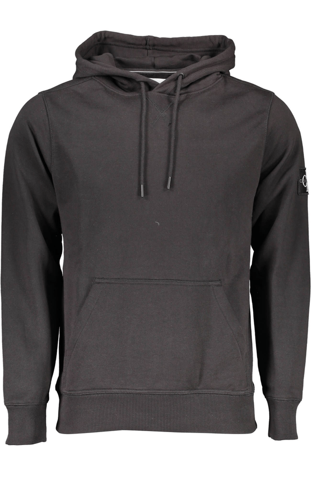 1779CALVIN KLEIN FELPA SENZA ZIP UOMO NERO