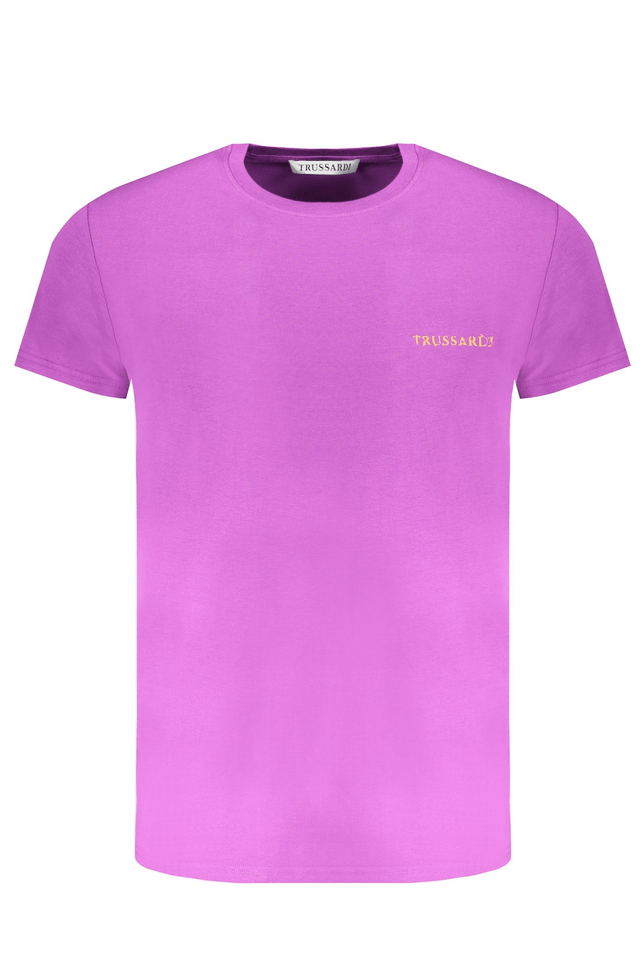 8874TRUSSARDI T-SHIRT MANICHE CORTE UOMO VIOLA