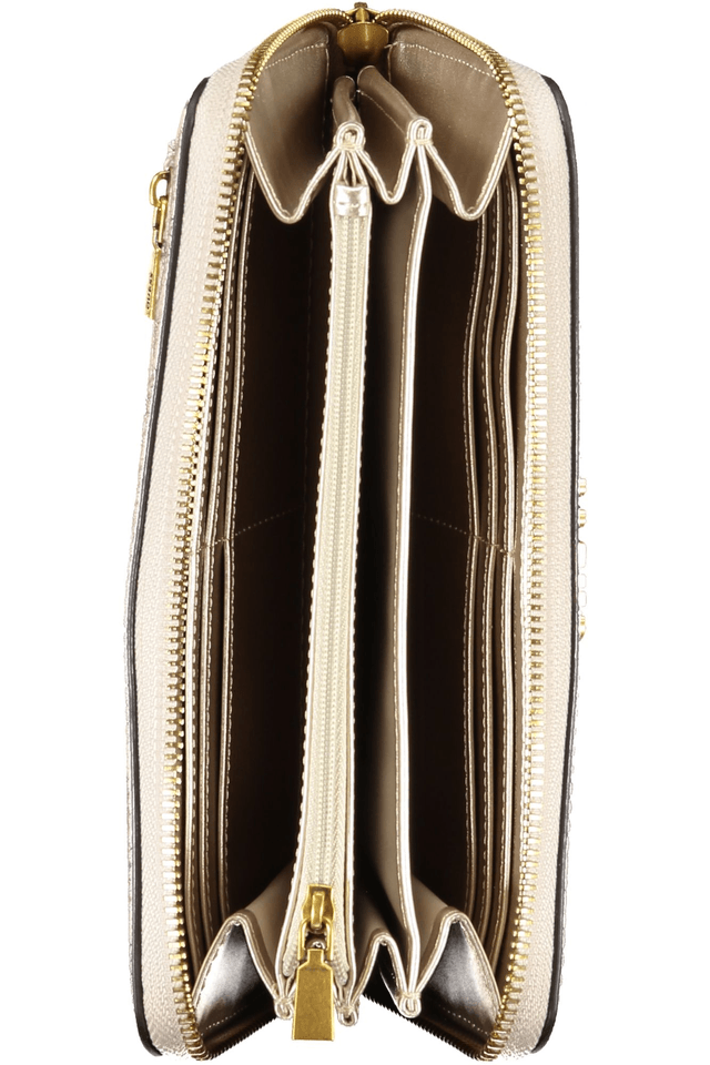 5142GUESS JEANS PORTAFOGLIO DONNA BEIGE