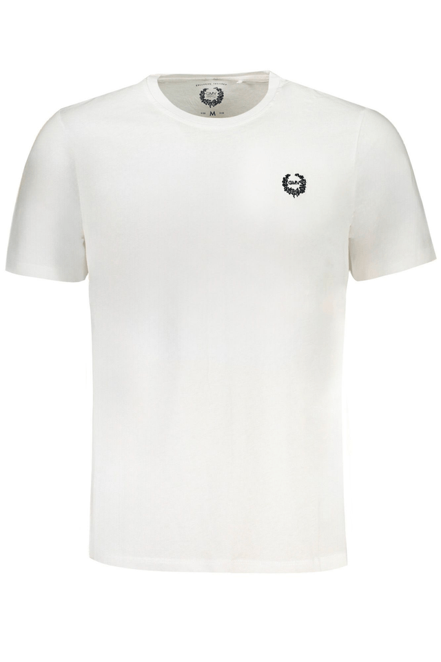 9602GIAN MARCO VENTURI T-SHIRT MANICHE CORTE UOMO BIANCO