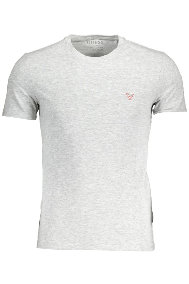 219GUESS JEANS T-SHIRT MANICHE CORTE UOMO GRIGIO