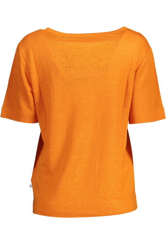 2151GANT T-SHIRT MANICHE CORTE DONNA ARANCIO