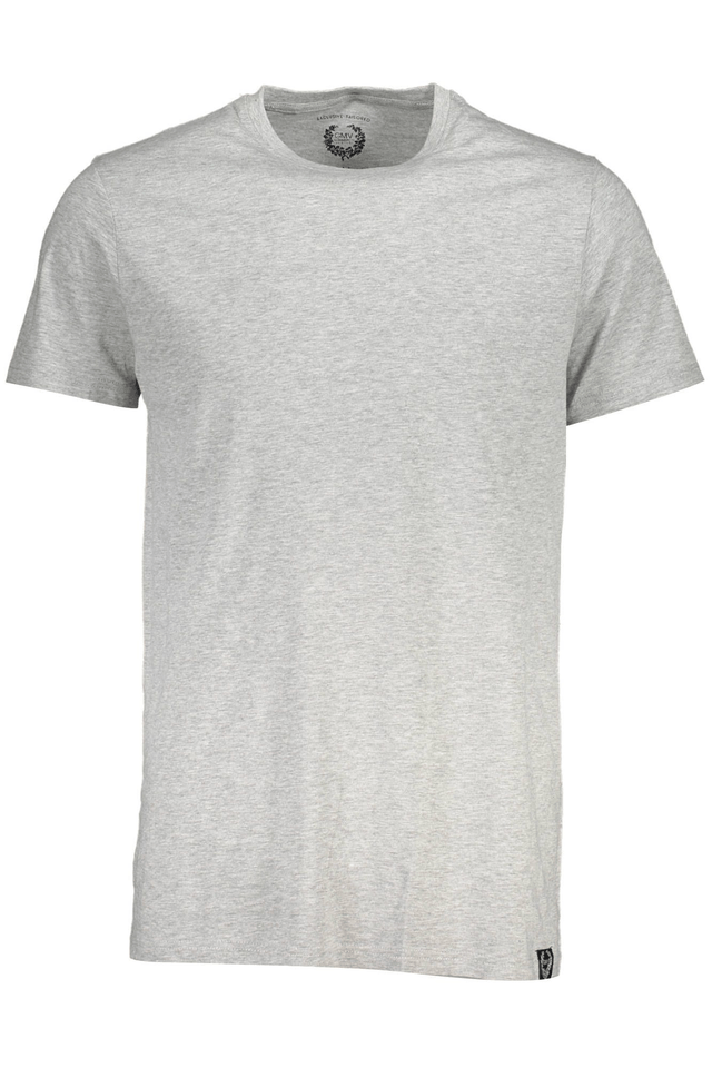 3997GIAN MARCO VENTURI T-SHIRT MANICHE CORTE UOMO GRIGIO