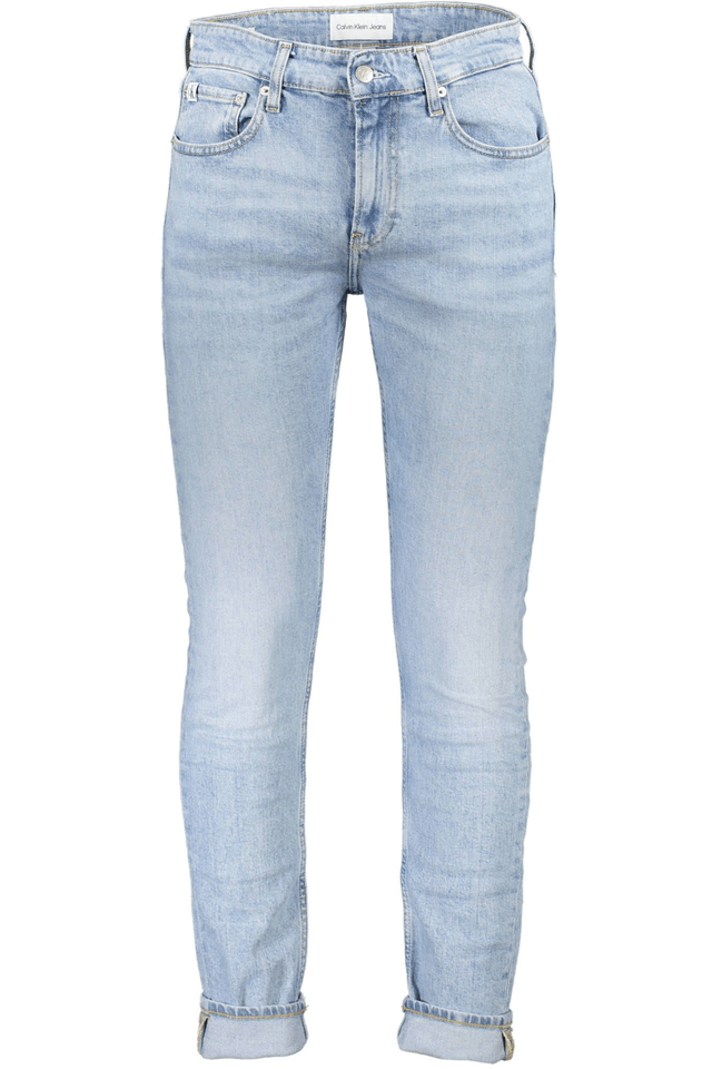 4189CALVIN KLEIN JEANS DENIM UOMO AZZURRO