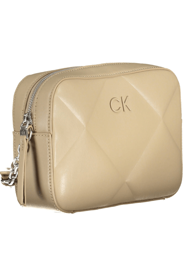 6474CALVIN KLEIN BORSA DONNA BEIGE