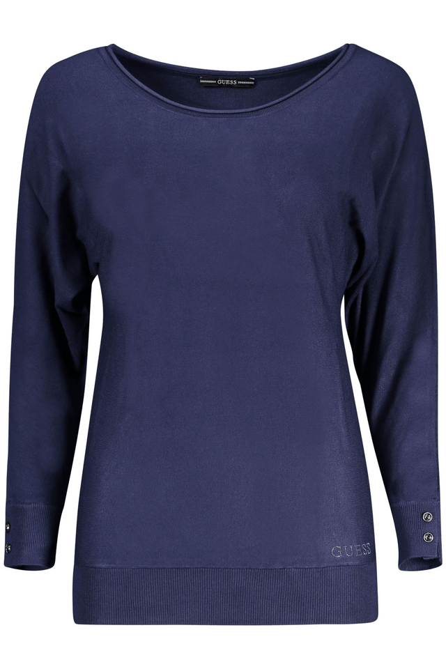 10634GUESS JEANS MAGLIA DONNA BLU