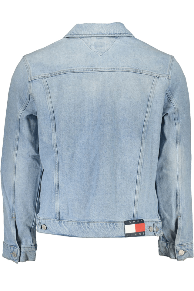 8318TOMMY HILFIGER GIACCA SPORTIVA UOMO AZZURRO