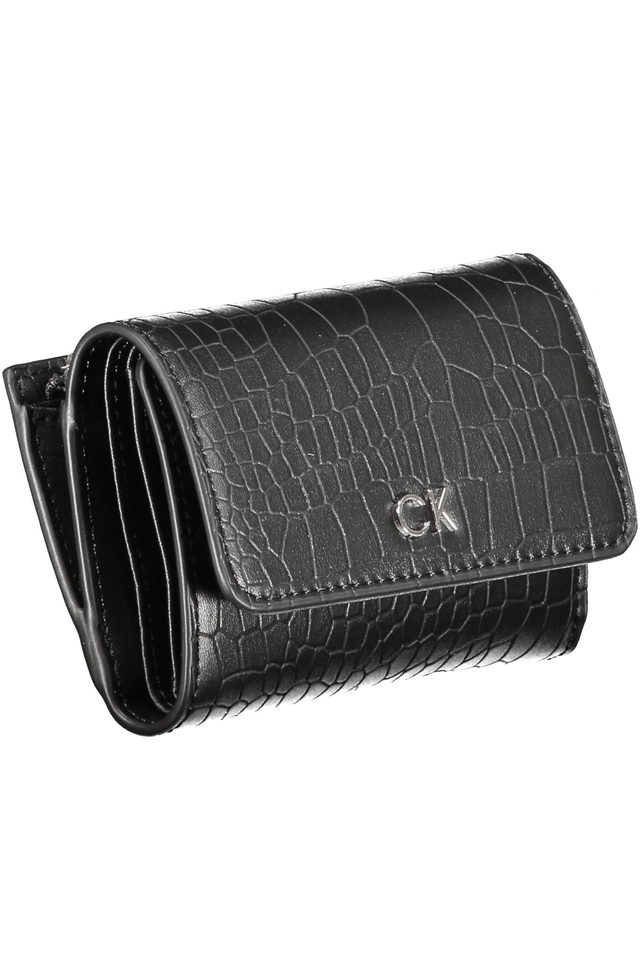 9467CALVIN KLEIN PORTAFOGLIO DONNA NERO