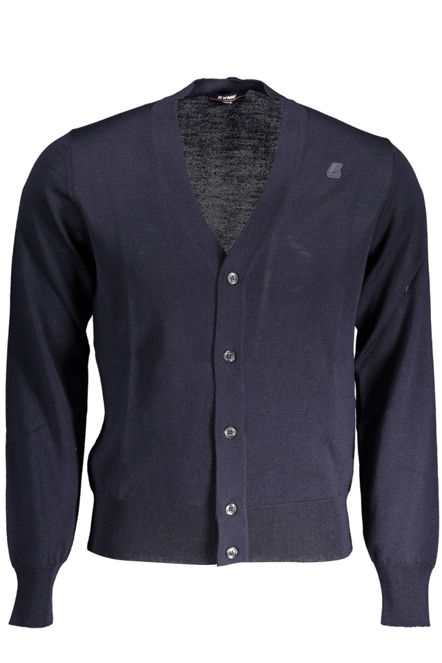 9183K-WAY CARDIGAN UOMO BLU
