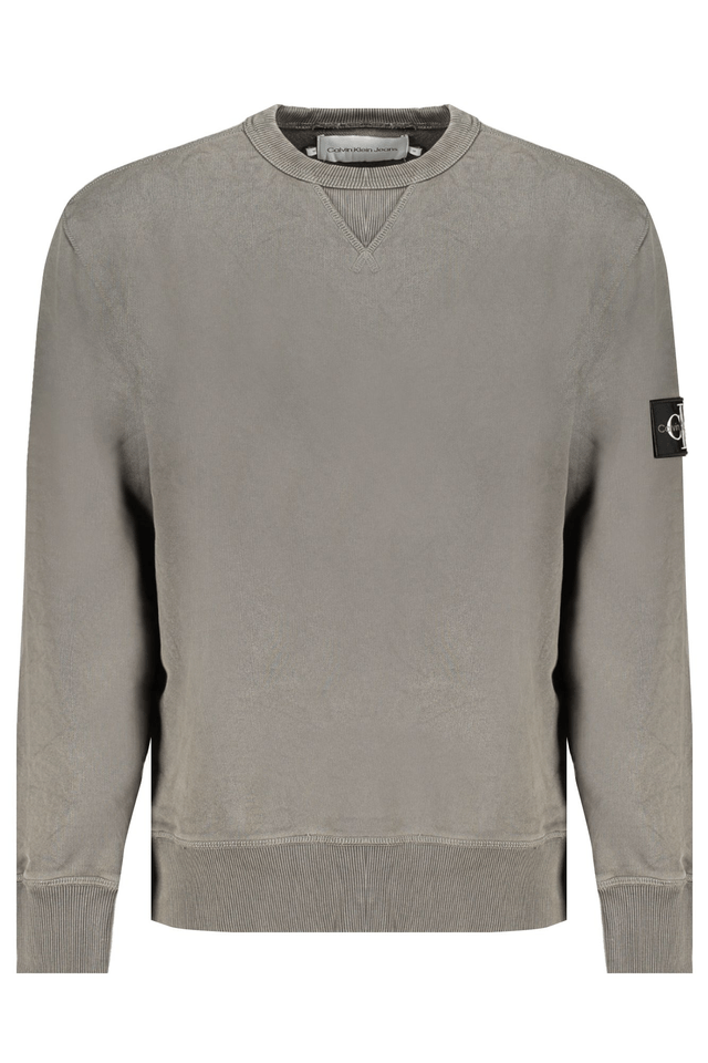 9800CALVIN KLEIN FELPA SENZA ZIP UOMO VERDE