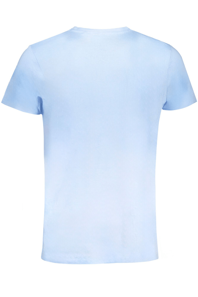 9559GIAN MARCO VENTURI T-SHIRT MANICHE CORTE UOMO AZZURRO