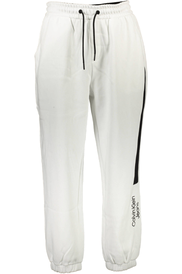 2585CALVIN KLEIN PANTALONE UOMO BIANCO